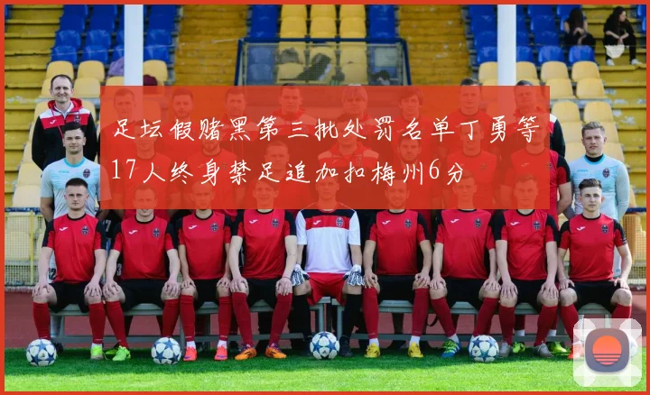 足坛假赌黑第三批处罚名单丁勇等17人终身禁足追加扣梅州6分